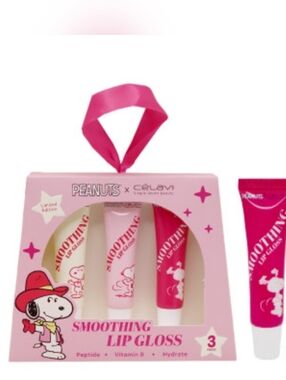 Pink Smoothing Lip Gloss Trio for Kids